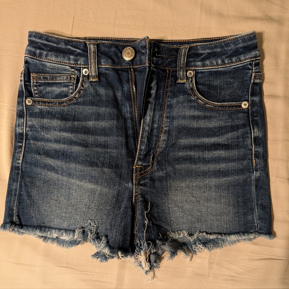American Eagle Outfitters High-Waisted Jean Shorts